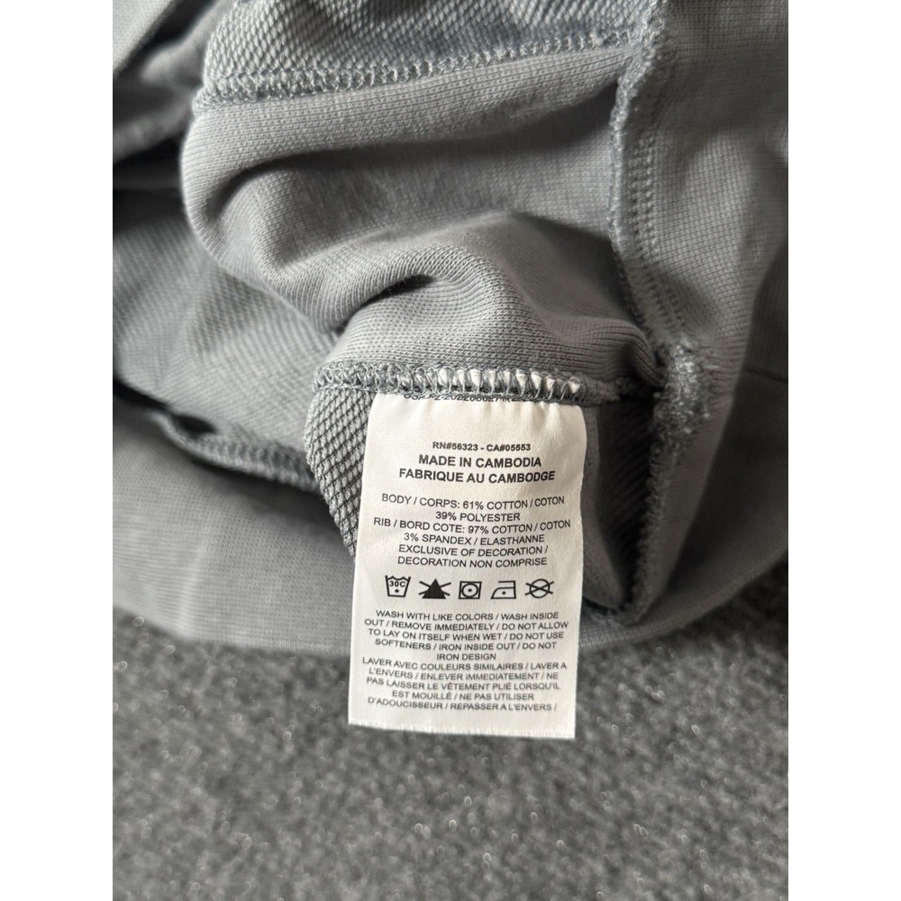 Nike Dri-Fit Standard Issue 1/4 Zip Gray Heavy Sweatshirt Pullover Mens Medium - Picture 9 of 14